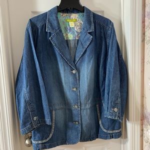 Sigrid Olsen Denim Suit